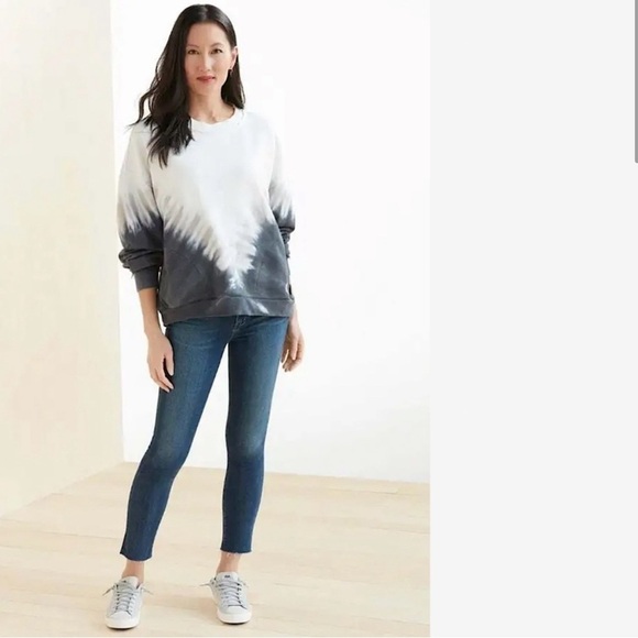 FP Movement X Free People Ombre Metti Crew Black White Combo S - Picture 5 of 8